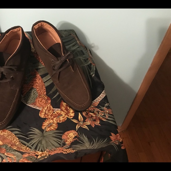 Men’s Suede Eddie Bauer Boots - Size 12 - Picture 2 of 3